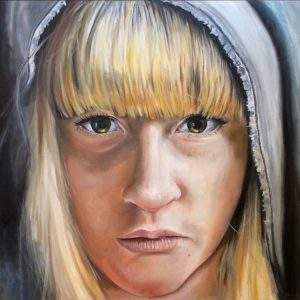 Gemälde „Schutzhülle des Lebens“ von Regina Gaul-Sbeitan – symbolischer Schutzhülle